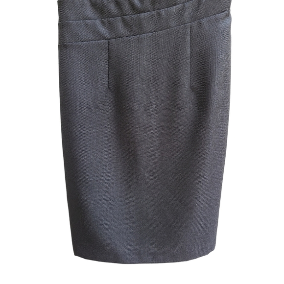 Kay Unger Little Black Dress with Ruffle Detail, Size 6 - Picture 3 of 8